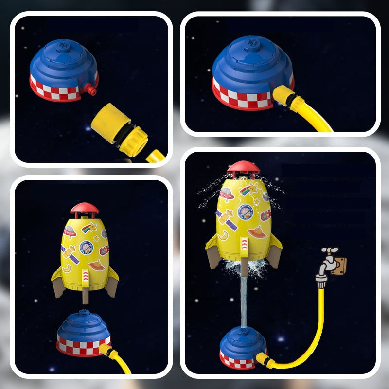 RocketRush™ | Water-Powered Fun That Touches the Sky!