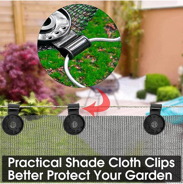 ShadeClip™ | Tight Grip Sun Net Clips (20+20 pieces)