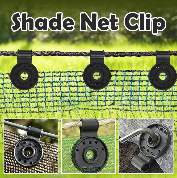ShadeClip™ | Tight Grip Sun Net Clips (20+20 pieces)