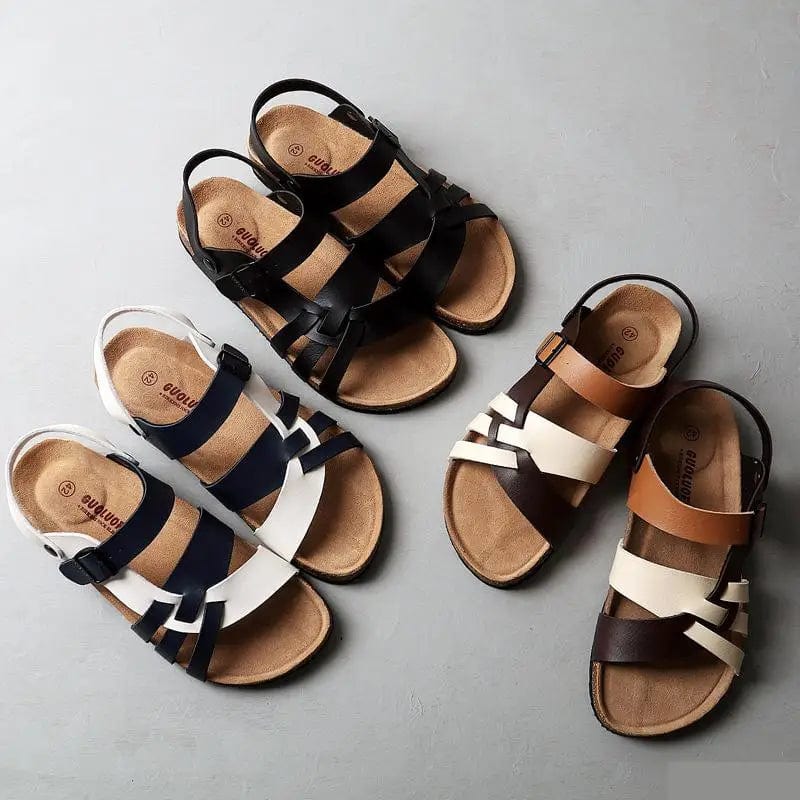 Chloe™ | Chic and Comfortable Leather Sandals