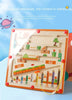 DesertWaves™ | Wooden Magnetic Maze Board Game for Children