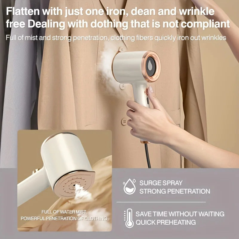 QuickIron™ | Your Portable Solution For Effortless, Wrinkle-Free Clothing!