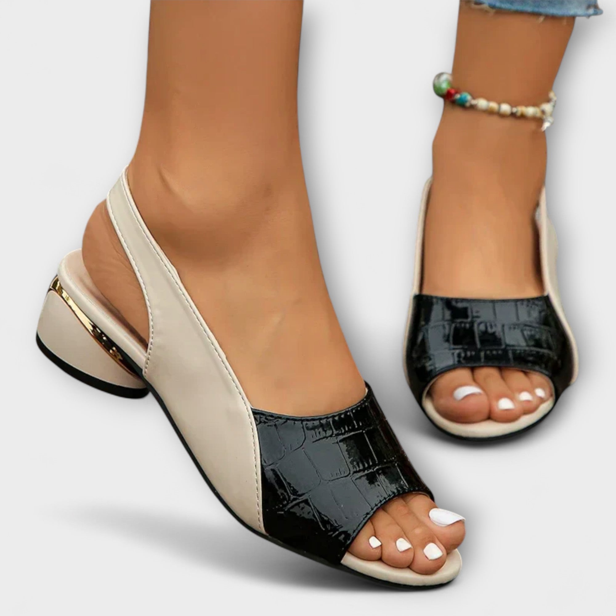 Elena™ | Elegant Leather Sandals