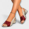 Elena™ | Elegant Leather Sandals