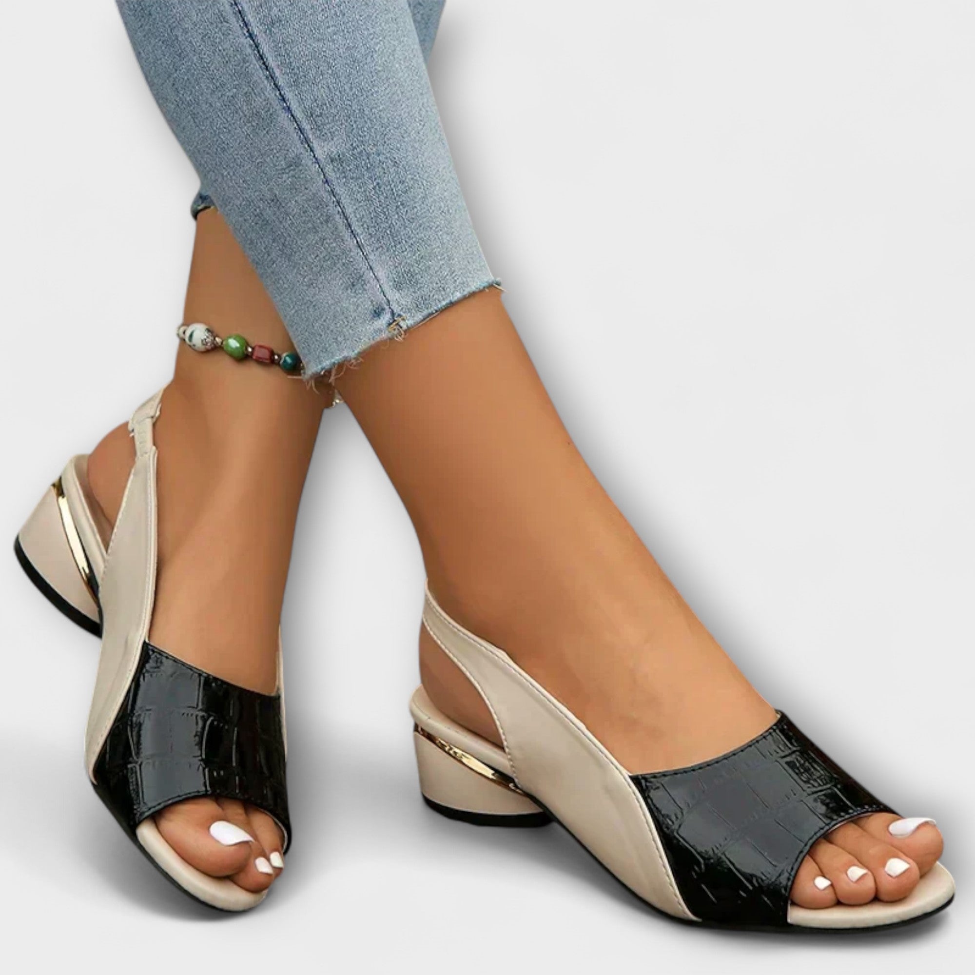 Elena™ | Elegant Leather Sandals