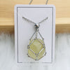 DiamondLuxe™ | Crystal Gemstone Necklace