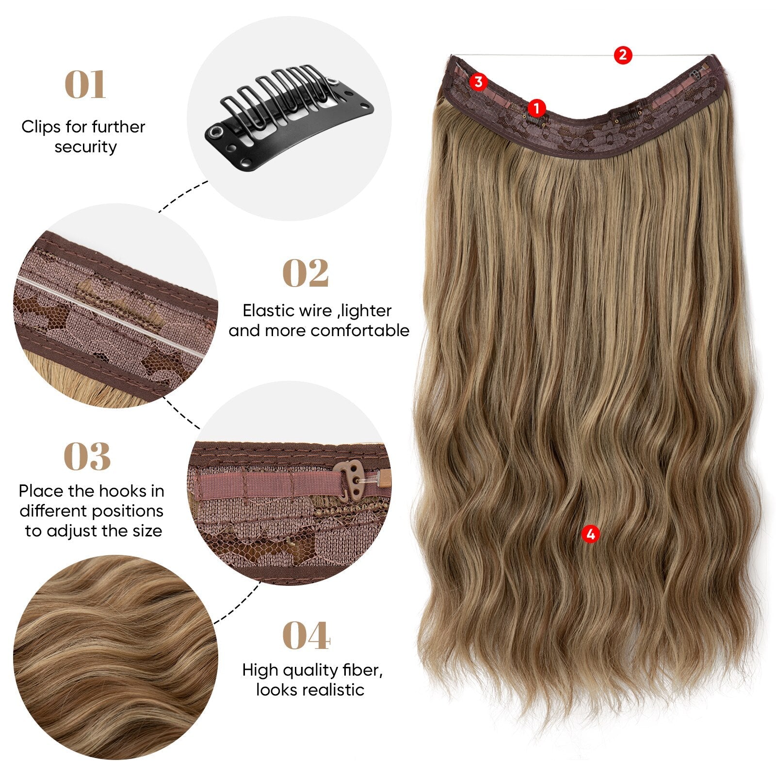 VeilStrand™ | Fuller, Longer Hair in Seconds—No One Will Know!