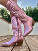 Paige™ | Elegant Metallic Cowboy Boots