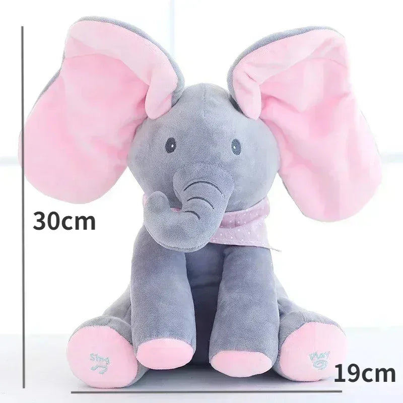 Jumbo™ | Peek-A-Boo Elephant Plush