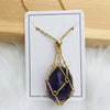 DiamondLuxe™ | Crystal Gemstone Necklace