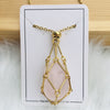 DiamondLuxe™ | Crystal Gemstone Necklace