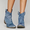 Hayley™ | Vintage Cowboy Ankle Boots