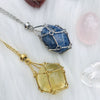 DiamondLuxe™ | Crystal Gemstone Necklace