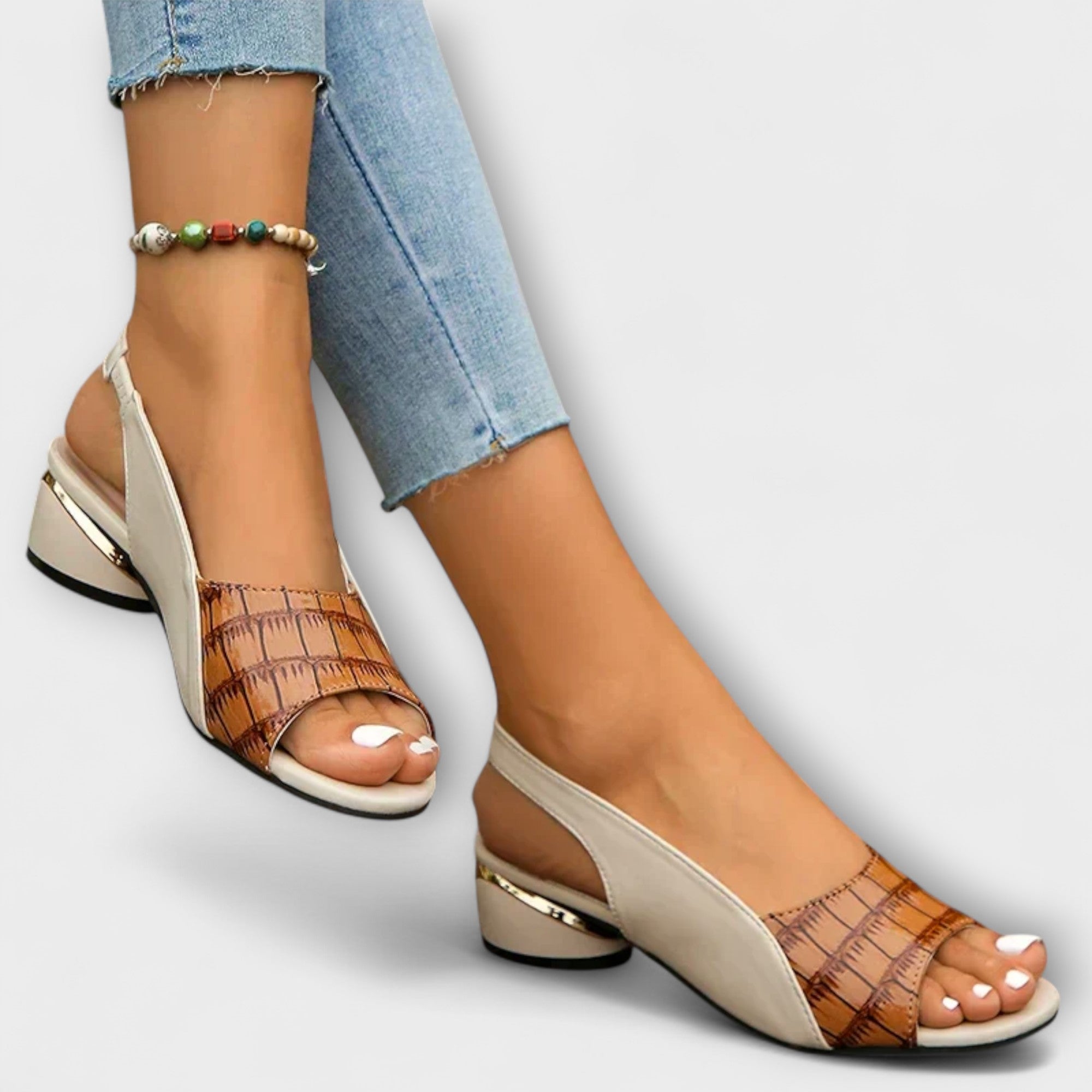 Elena™ | Elegant Leather Sandals