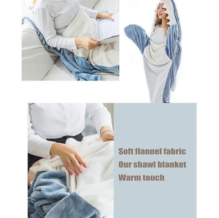 SharkSnug™ | Wrap Yourself in Ocean-Inspired Warmth!