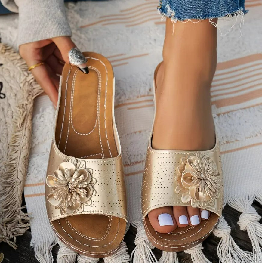 Scarlett™ | Floral Orthopedic Sandals