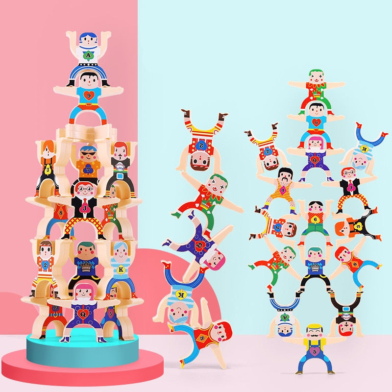BalanceBots™ | Montessori Balancing Acrobat Set