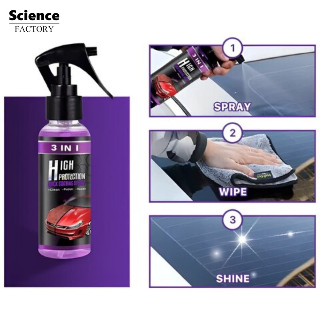Trevor™ | 3-in-1 Ceramic Car Spray | 50% OFF