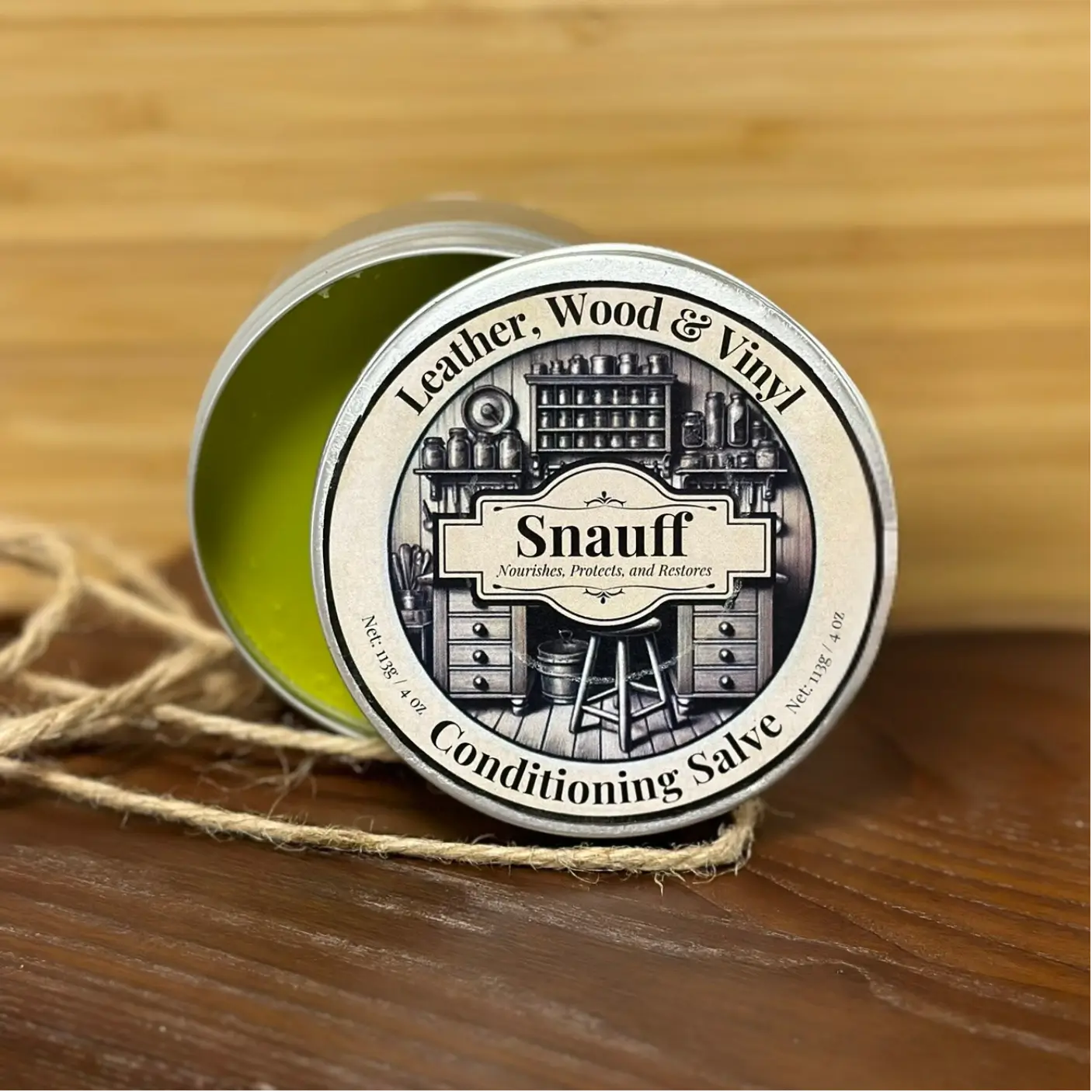 LustraBalm™ | Revive Leather & Wood — Naturally!