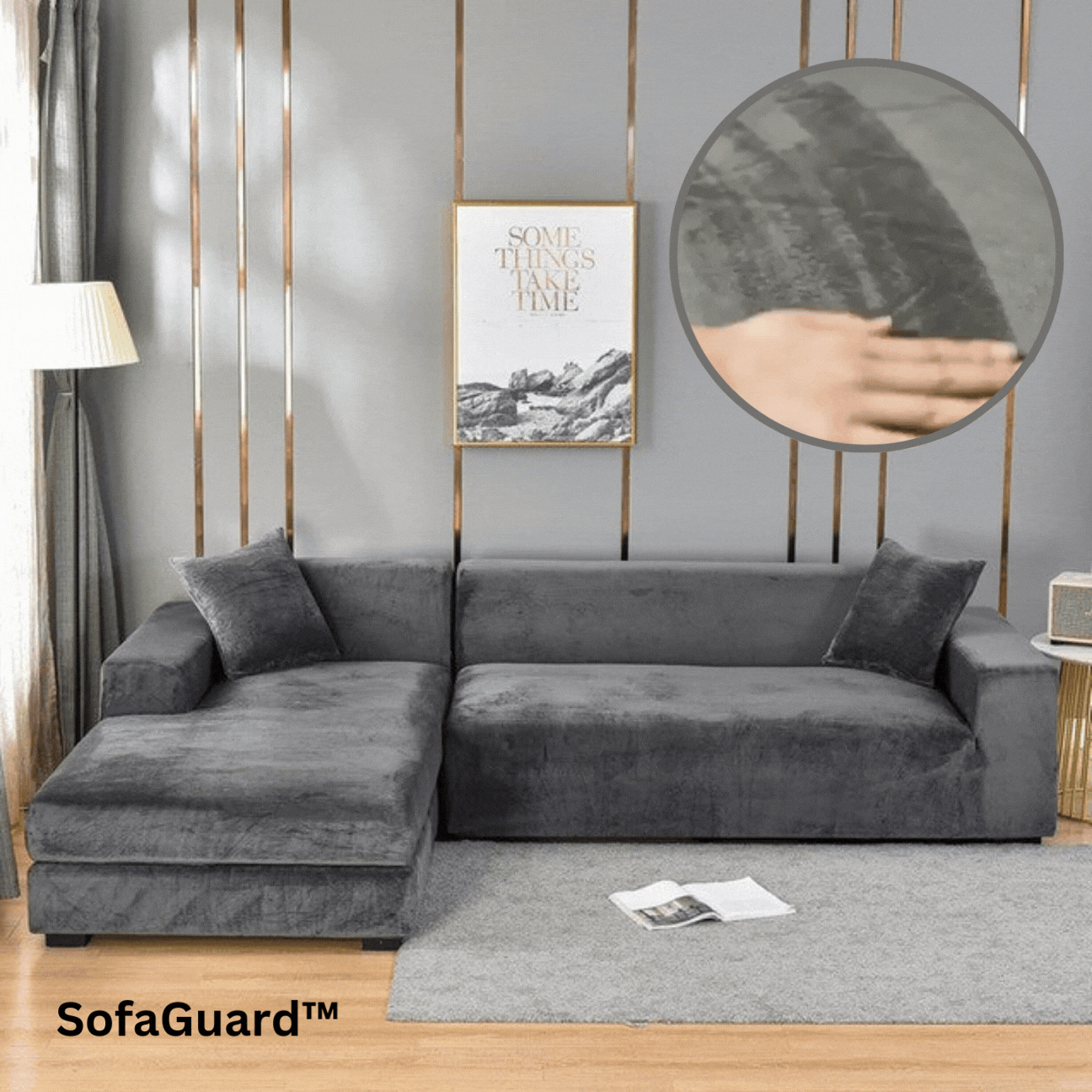 CoverSofa™ Elastic velvet sofa cover (50% discount today only)