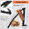 LogGenius™ | Wall mounted log splitter