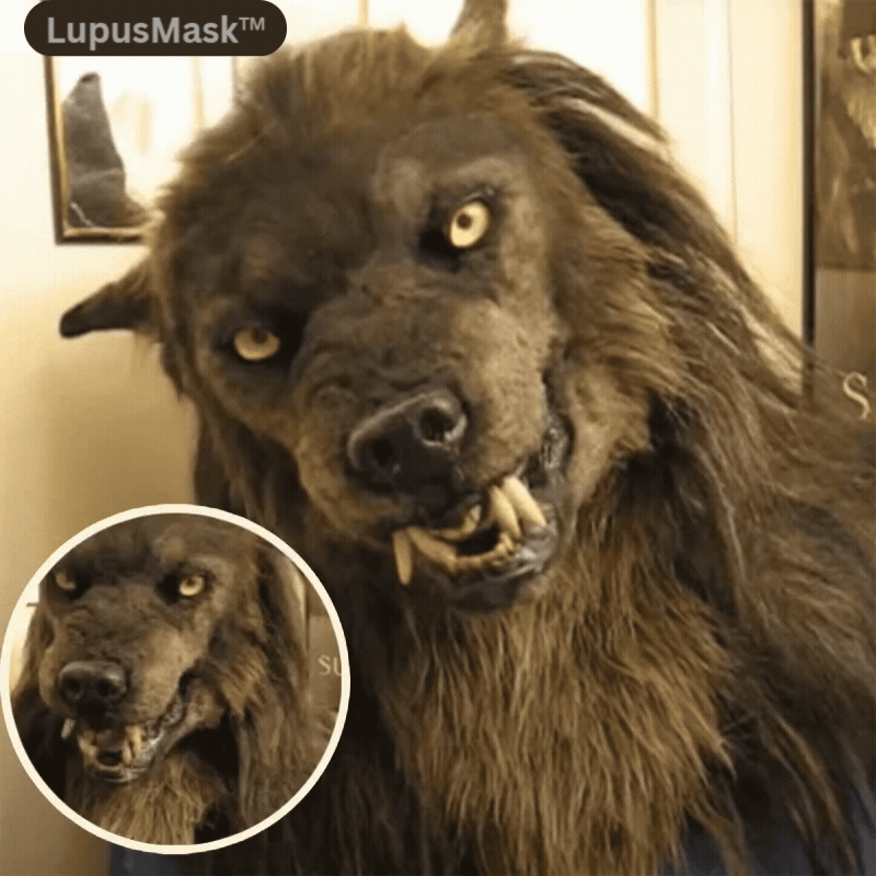 LunaWolf™ Halloween Mask | Unleash Your Inner Beast!