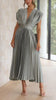 Ana™ | Elegant V-neck Dress