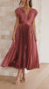 Ana™ | Elegant V-neck Dress