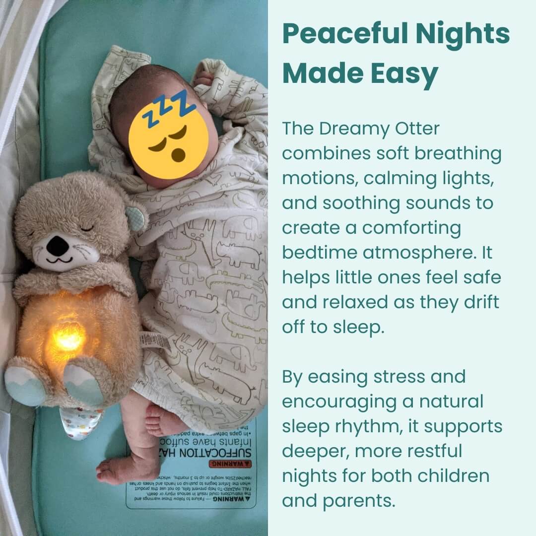 SleepyOtter™ | The Cuddly Bedtime Friend That Calms & Comforts