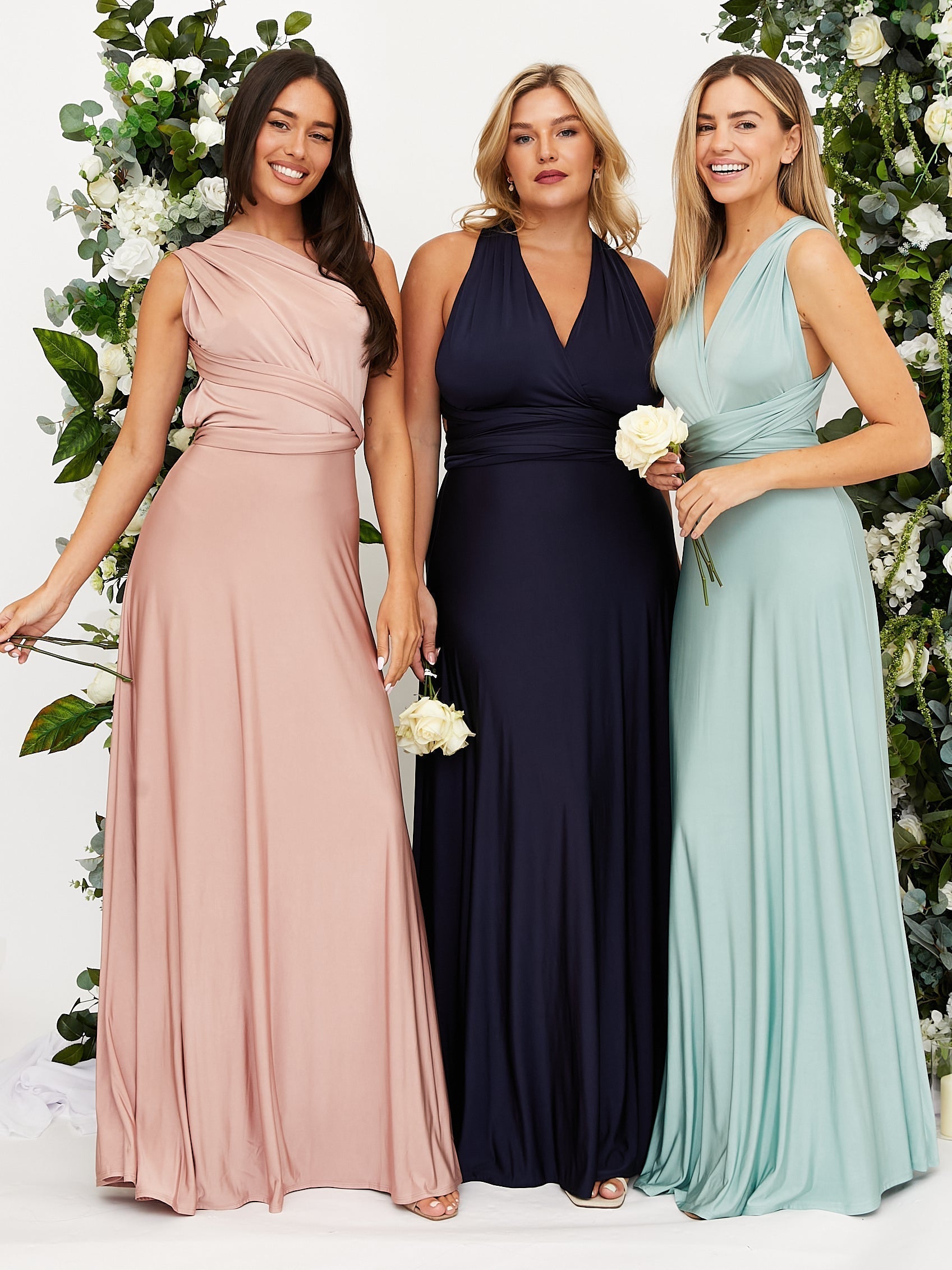 Nicole™ | Elegant Multi-Wrap Dress