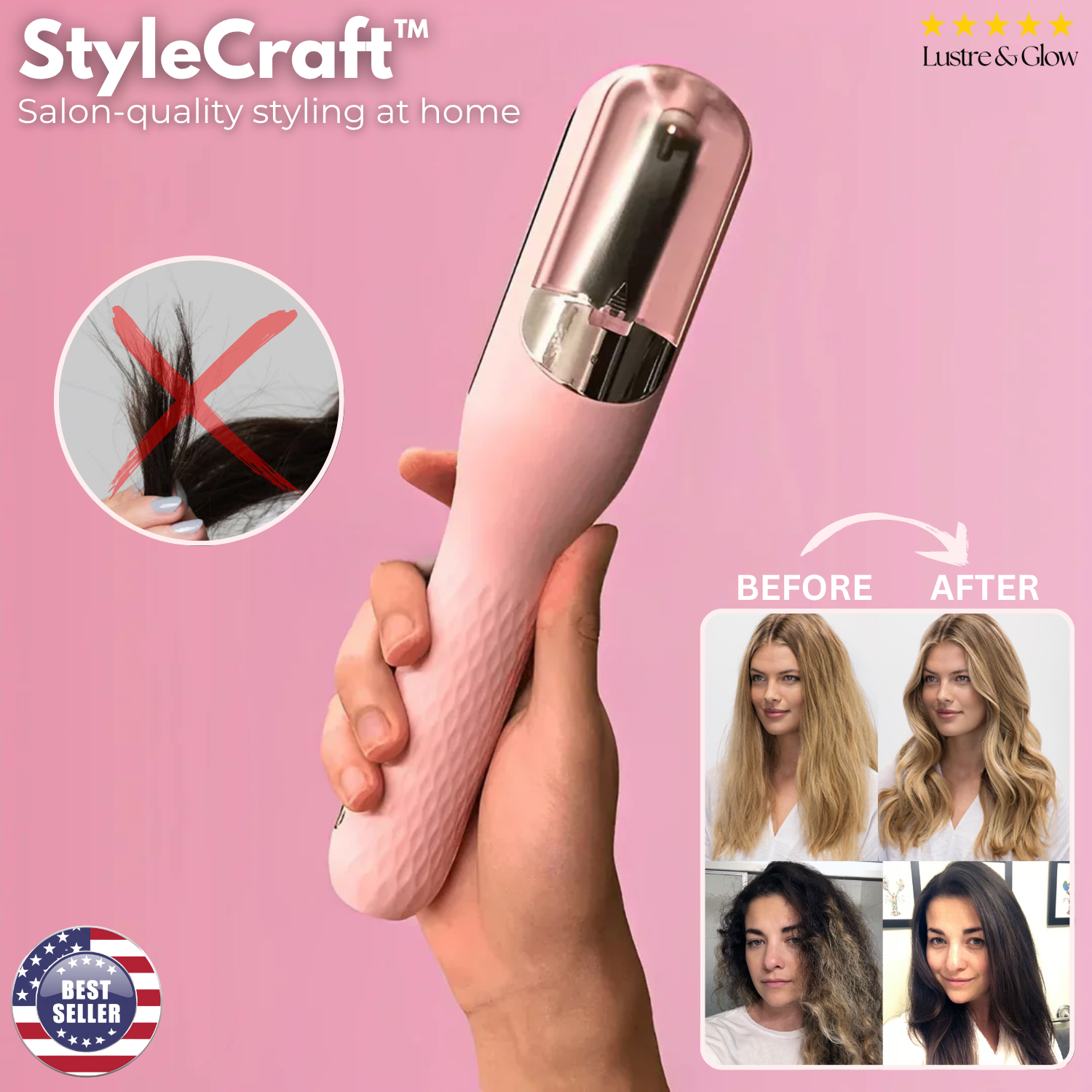StyleCraft™ | Say Goodbye to Split Ends for Good