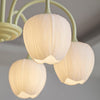 Tulip Matcha Chandelier