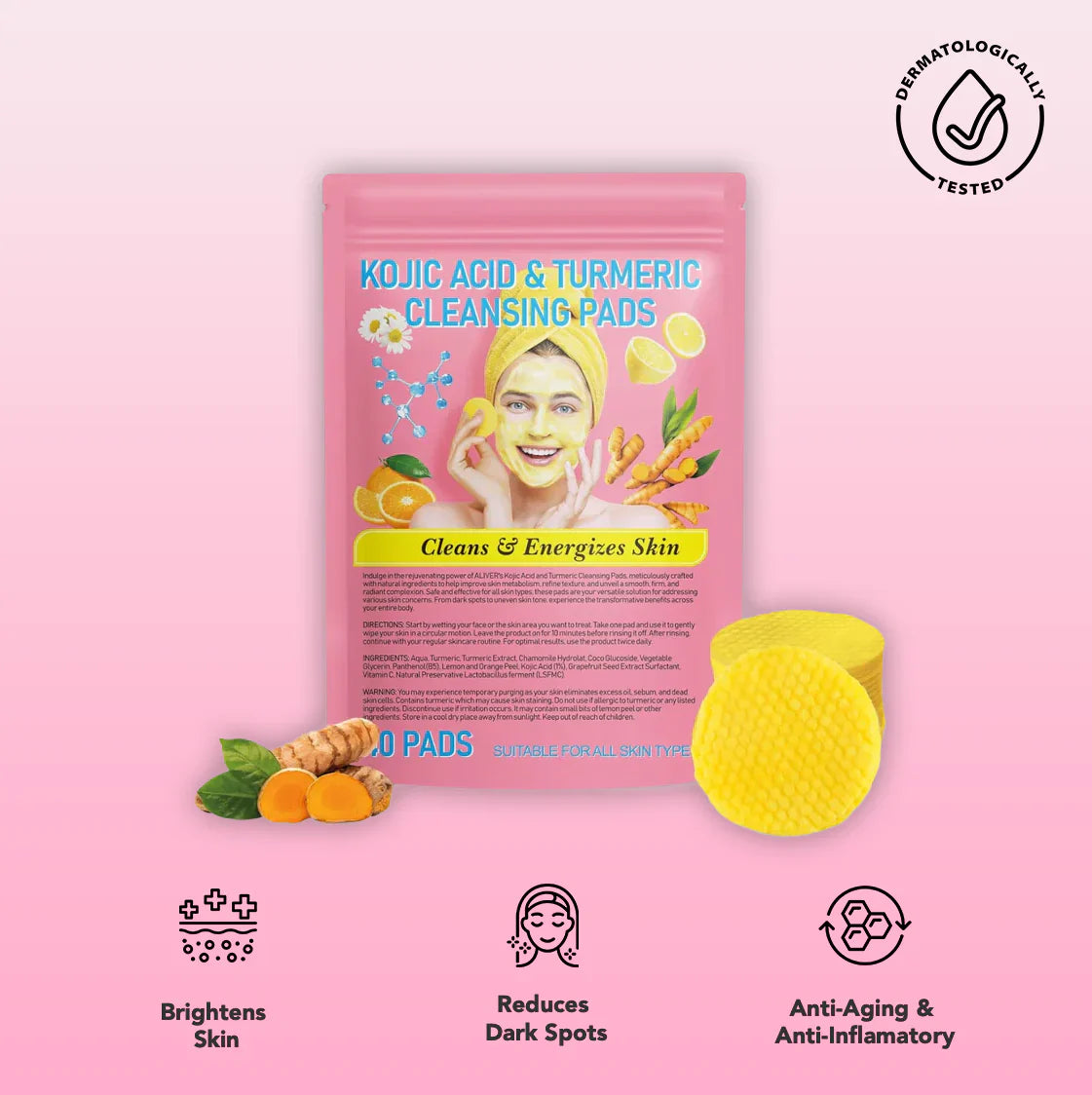Velleara™ | Natural Brightening Pads For Clear Radian Skin