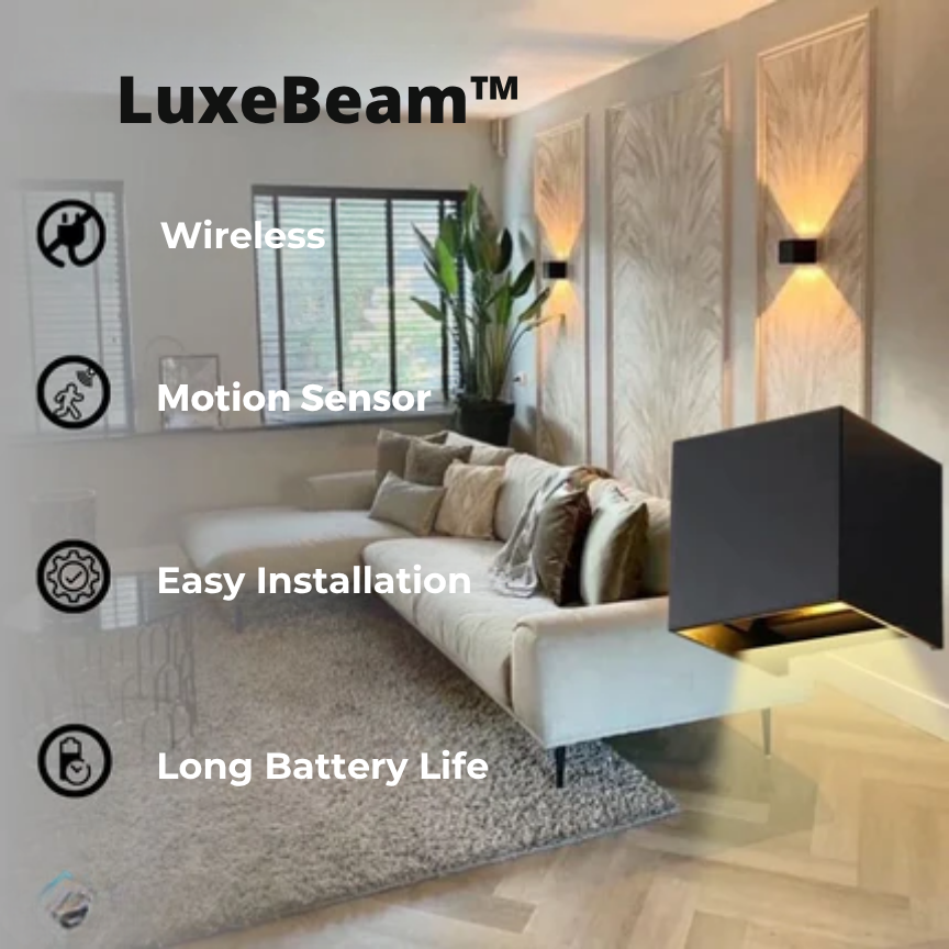 LuxeBeam™ | Wireless Light, Effortless Ambiance!