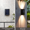 Wireless LED Solar Wall Lights Deluxe - Create the perfect atmosphere in your garden!