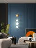 Vertical Globe Wall Lamp