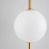 Vertical Globe Wall Lamp