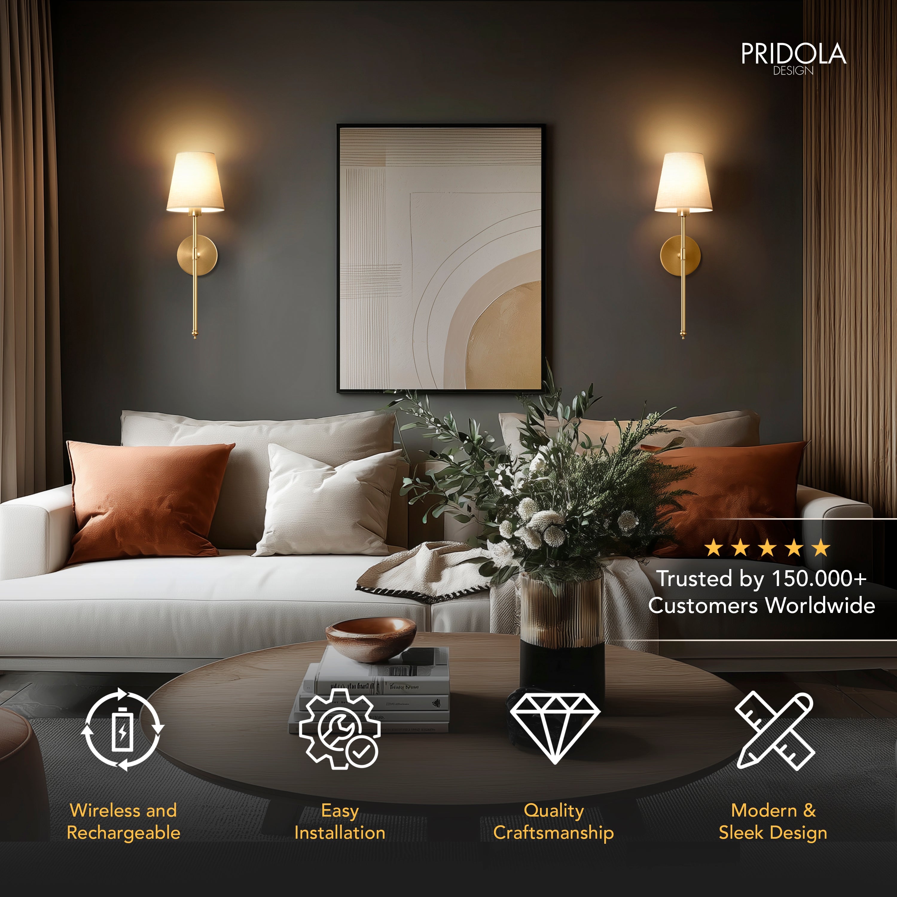 WallZen™ | Light Your Space, Wire-Free!