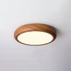 Wood Grain Round Ceiling Light