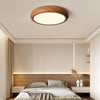 Wood Grain Round Ceiling Light