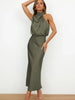 Charm™ | Elegant Off-shoulder midi dress