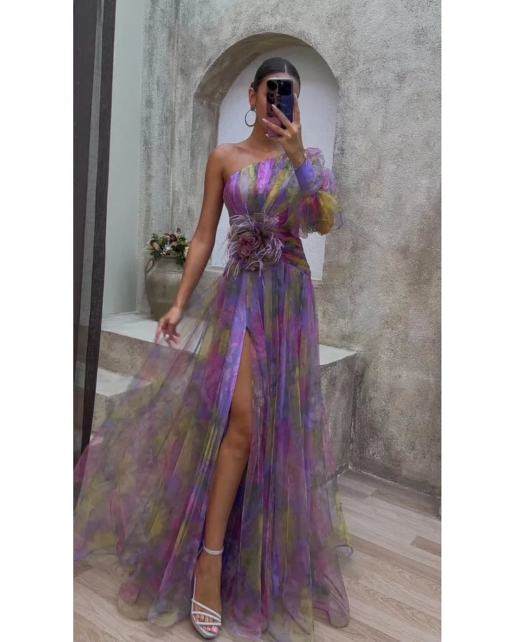 Divine™ | Elegant Dress with Slit