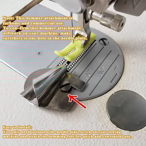 HeelMaster™ | The Ultimate Precision Edge Hemming Foot