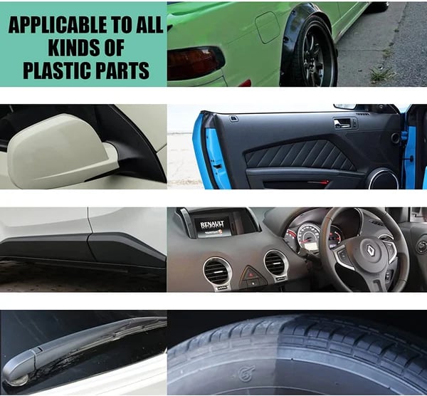 ShineGuard™ | Turn Faded Plastic Deep Black Again!