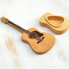 TimberTine™ | Wooden Guitar Pick Box With Stand