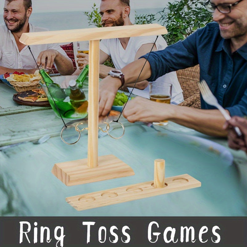 RingToss™ | Wooden Ring Toss Set