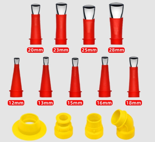 RubberJet™ | Universal Rubber Nozzle Tool Set