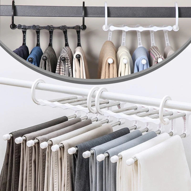 HangSmart™ | Multi-Garment Hanging, Maximum Space Saving
