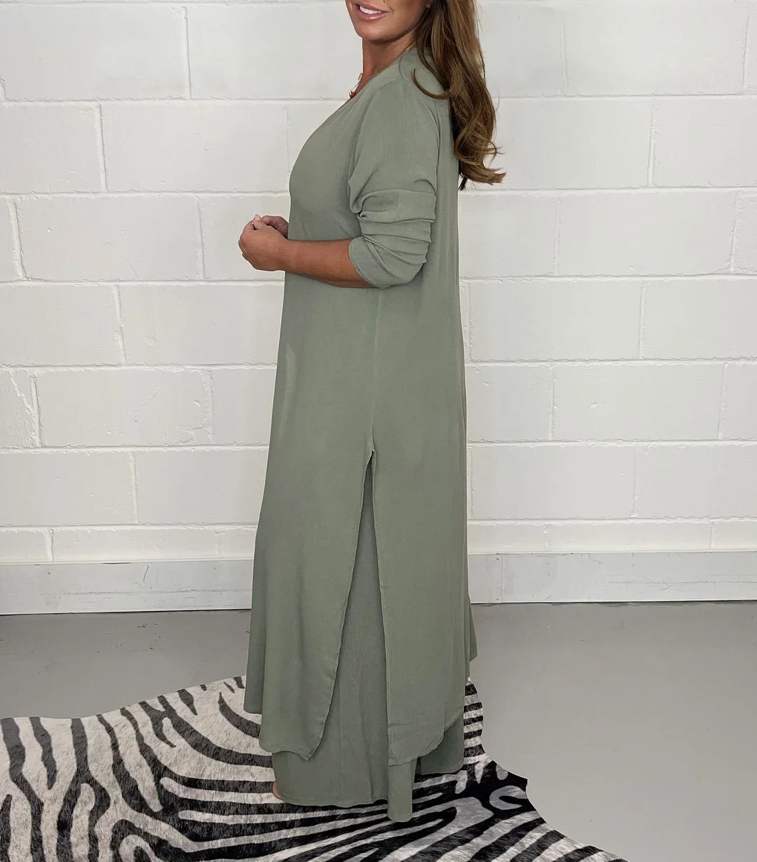 Autumn™ | Women's Long Top and Pants Set