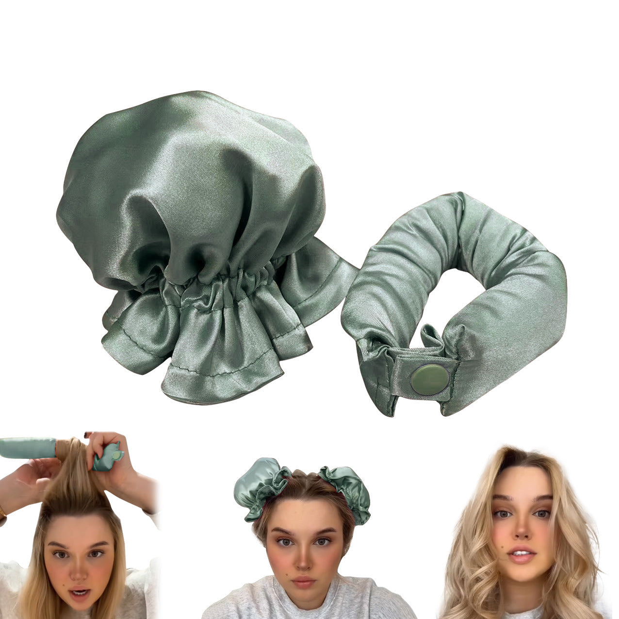 CurlGlam™ | Effortless Heatless Curlers